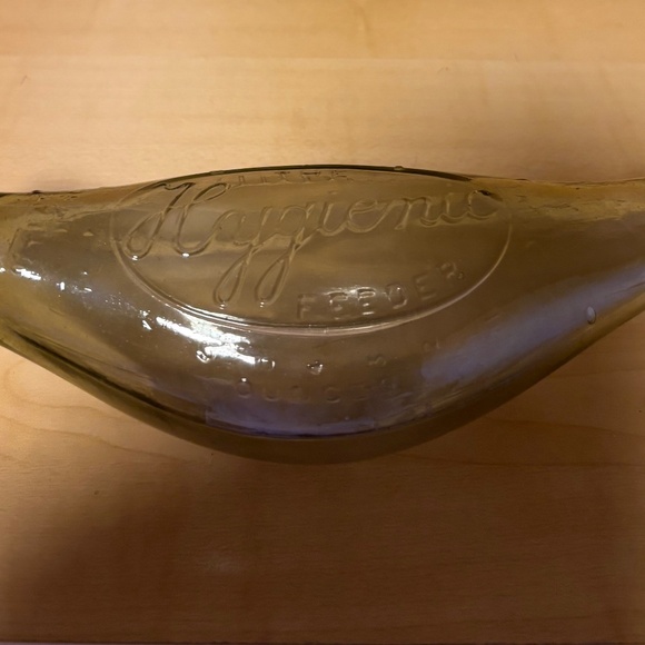 Vintage "Hygienic" Baby Feeder Bottle - Picture 2 of 4